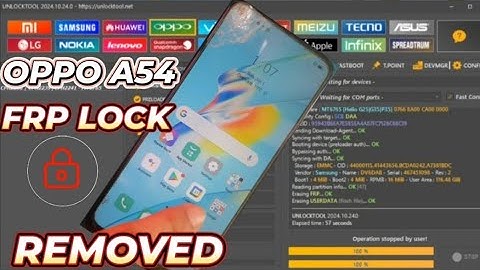 How to Easily Bypass FRP on OPPO A54 Using Unlock Tool | Remove FRP Lock in Seconds! #frpbypass