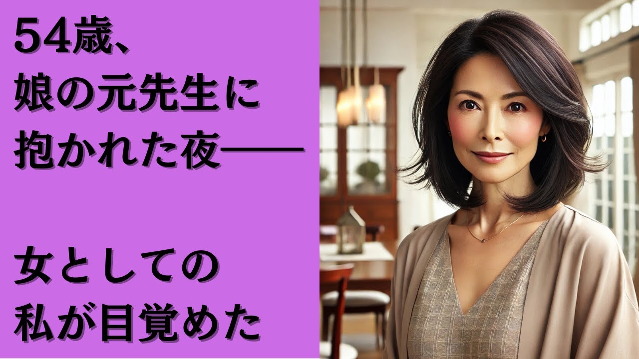 Outline Video 【シニア恋愛劇場】もう二度と、女には戻らないと決めていた…でも彼が私を変えた。