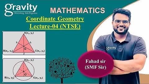 L-04 | Coordinate geometry | Math | Fahad Sir | (NTSE) |