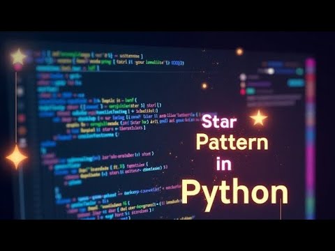 Python Reverse Half Star Python | Triangle Star Pattern Tutorial / Part-3