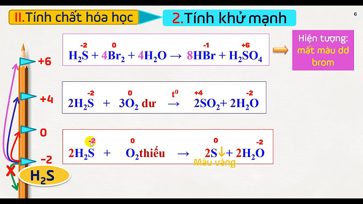 03 với h2s cái nào khử mạnh hơn năm 2024