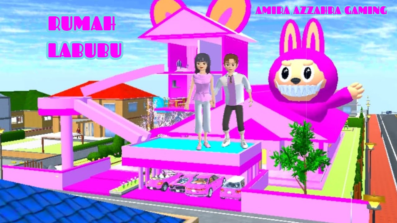 Labubu Simulator Yuta Mio pergi ke rumah LABUBU | Simulator School Simulator - YouTube