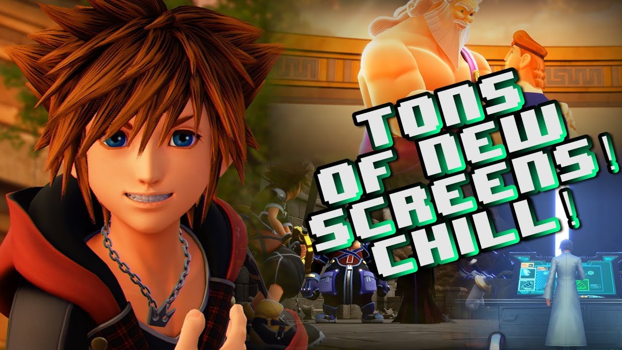 TONS Of New Kingdom Hearts 3 Screenshots & Renders!