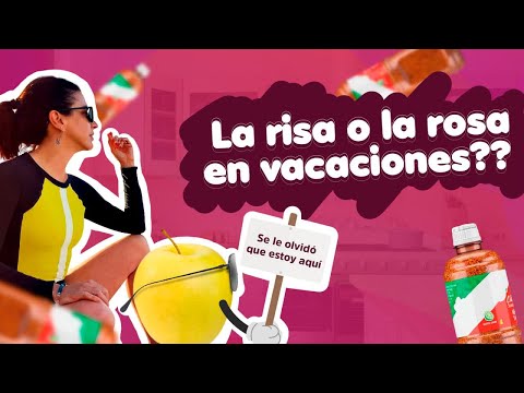 La risa o la rosa en vacaciones?