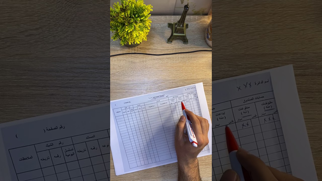 المحاضرة الثانية  في عملية تسجيل قيوم اليومية  م.م صفاء الجرنان