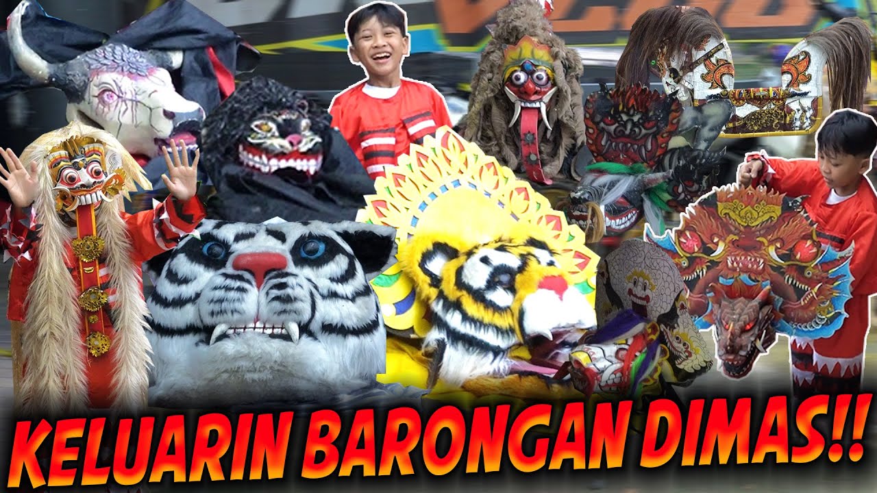 DIMAS KELUARIN SEMUA BARONGAN NYA, TELON, DEVIL JARANAN PADA KOTOR MINTA DIRAWAT!!
