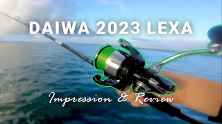 DAIWA Lexa 2023 Impression and Review - Capability of Affordable, Tough Use Spinning Reel