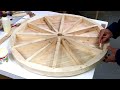 Making hollow bandsaw wheels