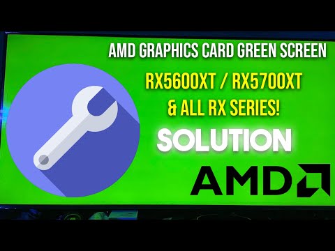 AMD RX5600XT Green Screen Problem Solution! (ANY RX SERIES)