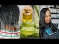 3 ways to use ALOE VERA for MASSIVE hair growth | Aloe vera oil & leave in moisturizer