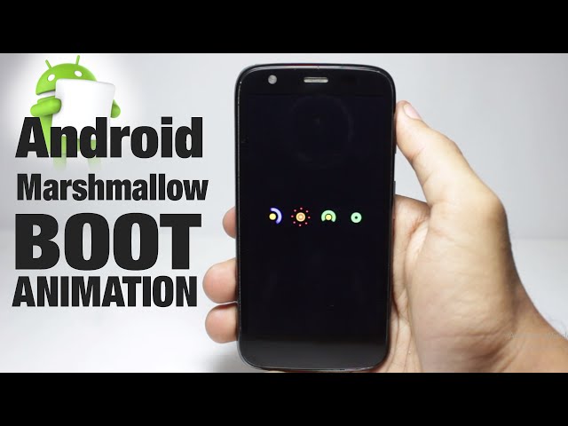 How to get Android Marshmallow  Bootanimation on Any Android Device |  Root Andrroid M Bootanim - YouTube