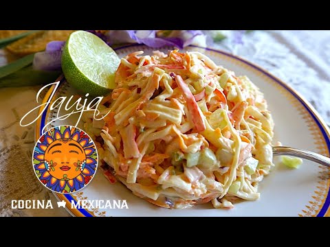 Video: Receta Para Hacer Ensalada De Cangrejo Con Pepino