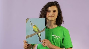 Young Artist is Painting an Incredible Bird Calendar | Earth Matters | Scitech WA