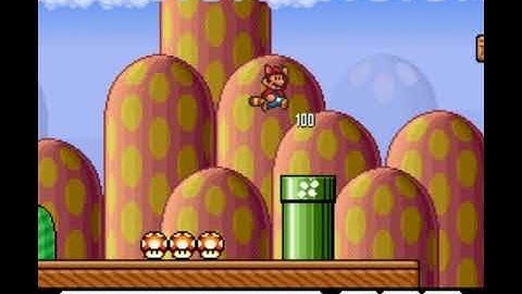 SMB3 for Super Mario All-Stars Custom Level #503 - Mushroom City 3
