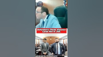 “Your bond is REVOKED!!” -Judge Fleischer send disobedient defendant to jail.