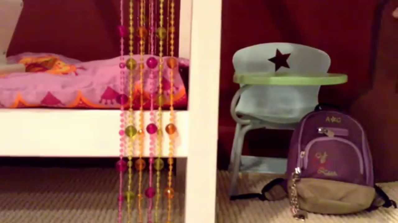 American girl doll Julie's room YouTube