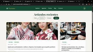 Sitio Web de Turismo | HTML + CSS Avanzado | Animaciones, Filtros y Diseño Responsive