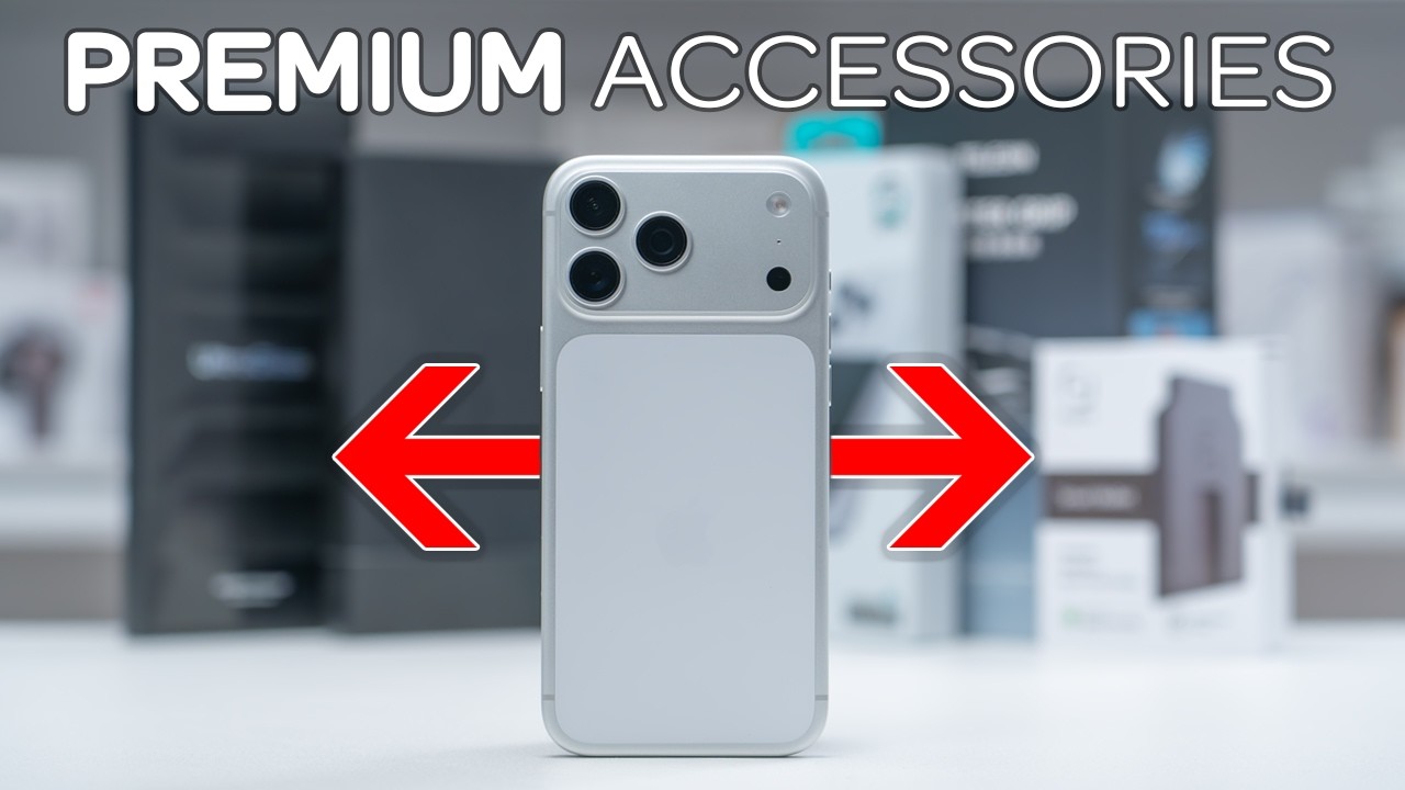 PREMIUM iPhone 17 Pro Max Accessories You NEED To Know! - YouTube