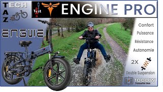 ENGWE Engine PRO 1000W Fat Bike - Test et Avis - MIEUX QUE LE X20 ?