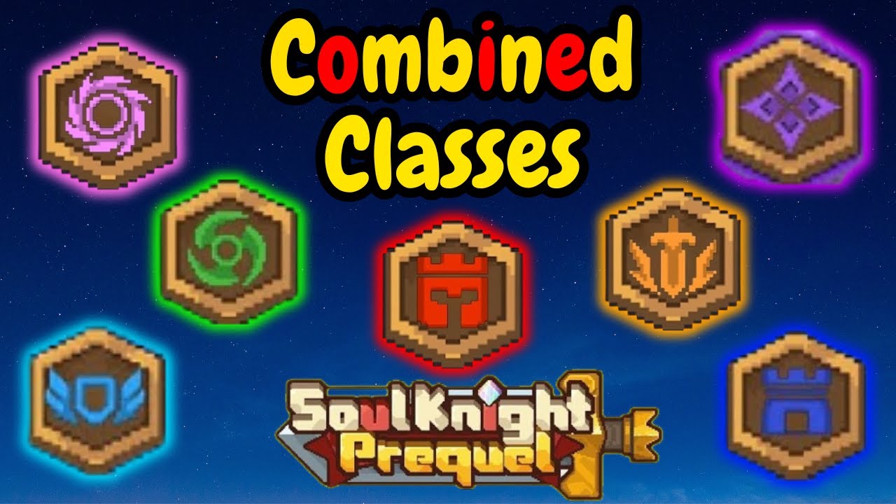 Ready go to ... https://youtu.be/ofyVgjSDEkw [ Soul Knight Prequel: How to Build All combined Classes NOW!]