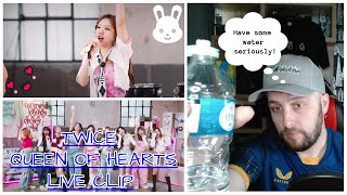 Twice Queen Of Hearts Live Clip Reaction Water Is Needed