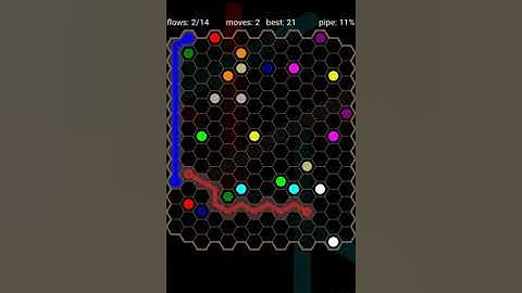 How To Solve Flow Free Hexes Premium 14x14 Mania Level 96 Board Walk Through Solution Walkthrough