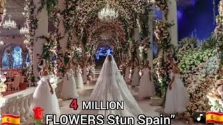 4 MILLION FLOWERS: Princess Leonor’s Royal Wedding Preparations Leave Spain Speechless 💐