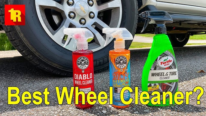 Chemical Guys vs Turtle Wax? Diablo vs Sticky Citrus vs Turtle Wax Wheel &  Tire Cleaner 