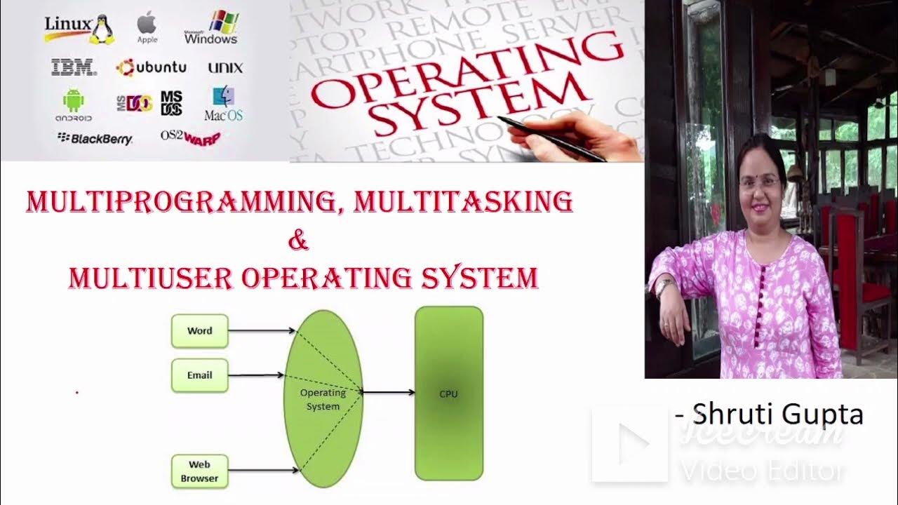 Multiprogramming, multitasking & multiuser operating system |Lecture4 ...