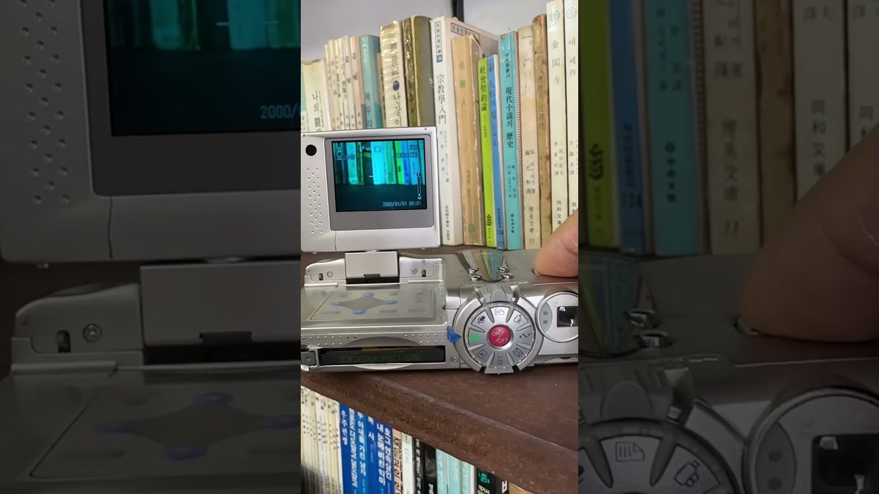 Ricoh rdc-i500 early digital camera - YouTube