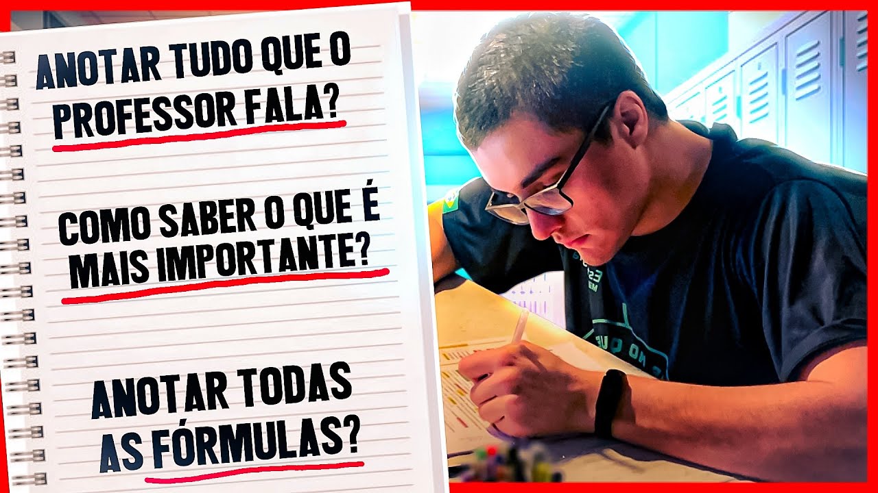 ✍️Aprenda a fazer RESUMOS EFICIENTES! | Como fazer resumos da forma correta? | Nicolas Lazaroto