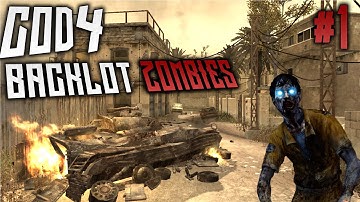 Cod 4: Backlot Zombies! | Custom Zombies Map #1 (WAW Zombies)