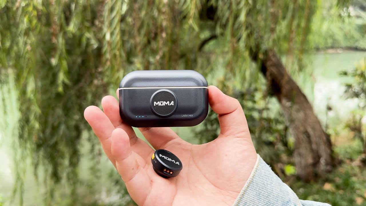 MOMA LARK MIX ワイヤレスピンマイク マグネット 磁石 マイク Magnetic, compact, free to record anywhere with Lark Mix Wireless