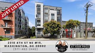 2310 4th St NE Washington DC Condo Tour Modern Home for Sale Near Union Market Metro