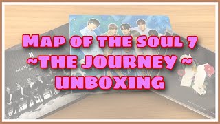 【BTS 開封】MAP OF THE SOUL:7 ~THE JOURNEY~ 開封！！/ 방탄소년단 일본 앨범 언박싱