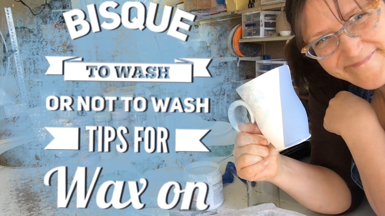 How to use Wax resist 101 part 1 (clean bottoms) 