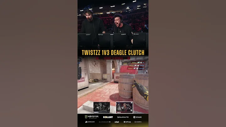 Twistzz gets a 1vs3 Deagle clutch