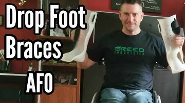 Drop Foot Brace - Ankle Foot Orthosis #paraplegic #spinalcordinjury #disability #motivation