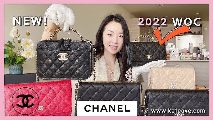 So Cute! Chanel Unboxing New Trendy CC Mini WOC, Chanel Clutch with Chain