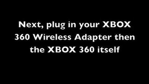 How To Set Up XBOX 360 Wireless Adapter With Time Capsule