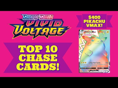 pokemon vivid voltage chase cards Pikachu V Society style setup or your main portfolio The Most Valuable Vivid Voltage
