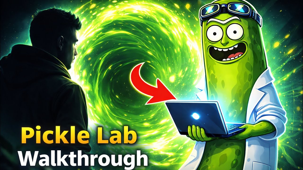 Pickle Rick TryHackMe | Complete Beginner CTF Walkthrough - YouTube