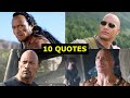 10 of Dwayne Johnson&#39;s Most Badass Quotes