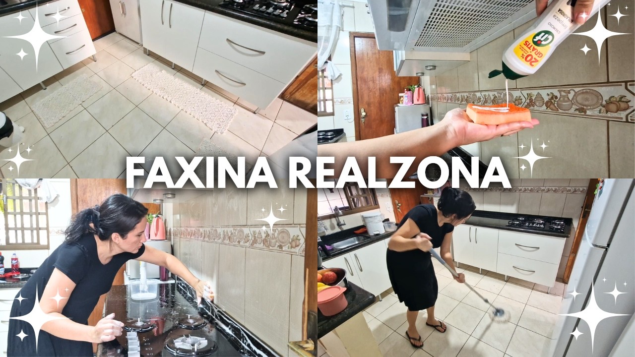 FAXINA REAL EM UMA CASA REAL SEM FILTRO