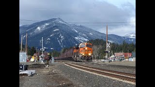 BNSF 6948 East  Lv Easton WA  3-1-20