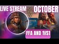 🔥 AOE4 | Nomad FFA | NOMAD with Kings🛡️⚔️ | aoe4 NOMAD FFA ! Join discord!