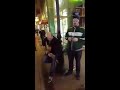 Irish stag party busking in Budapest..Irish Man.. "Fack your HONDA CIVIC there's a horse out side...