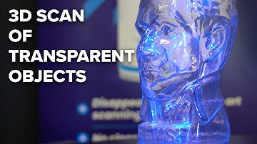3D Scan of Transparent OBJECTS - AESUB 3D Scanningspray