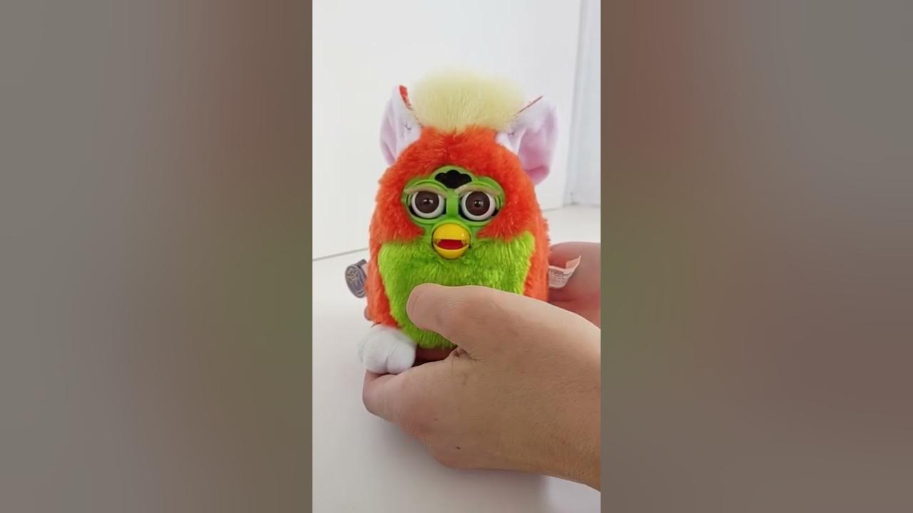 an update on how cleaning my baby furby is going! she's officially
