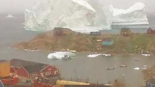 300-Foot-Tall Iceberg Drifts Dangerously Close To Greenlandic Village